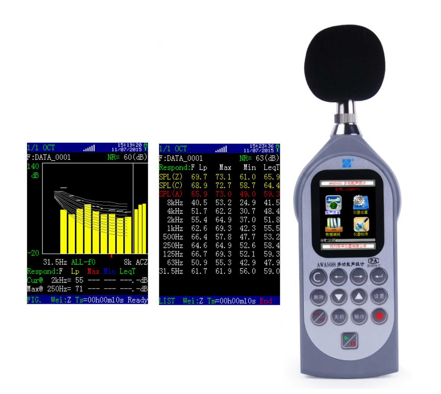 AWA5688 Multifunction Sound Level Meter