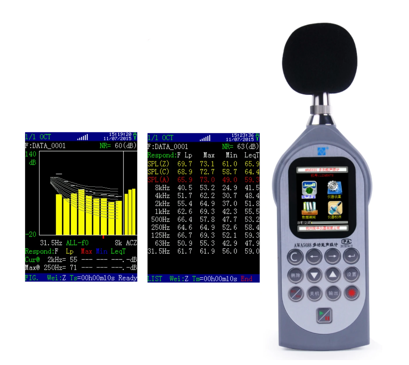 AWA5688 Multifunction Sound Level Meter