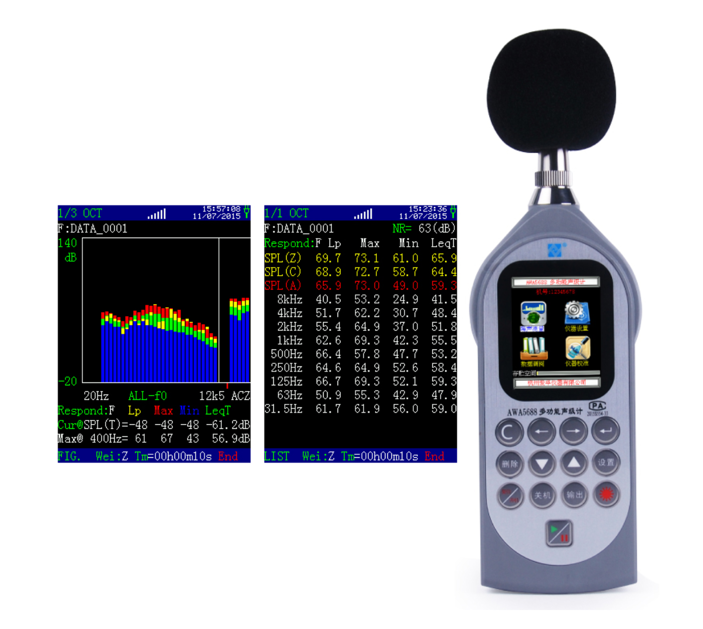 AWA5688 Multifunction Sound Level Meter