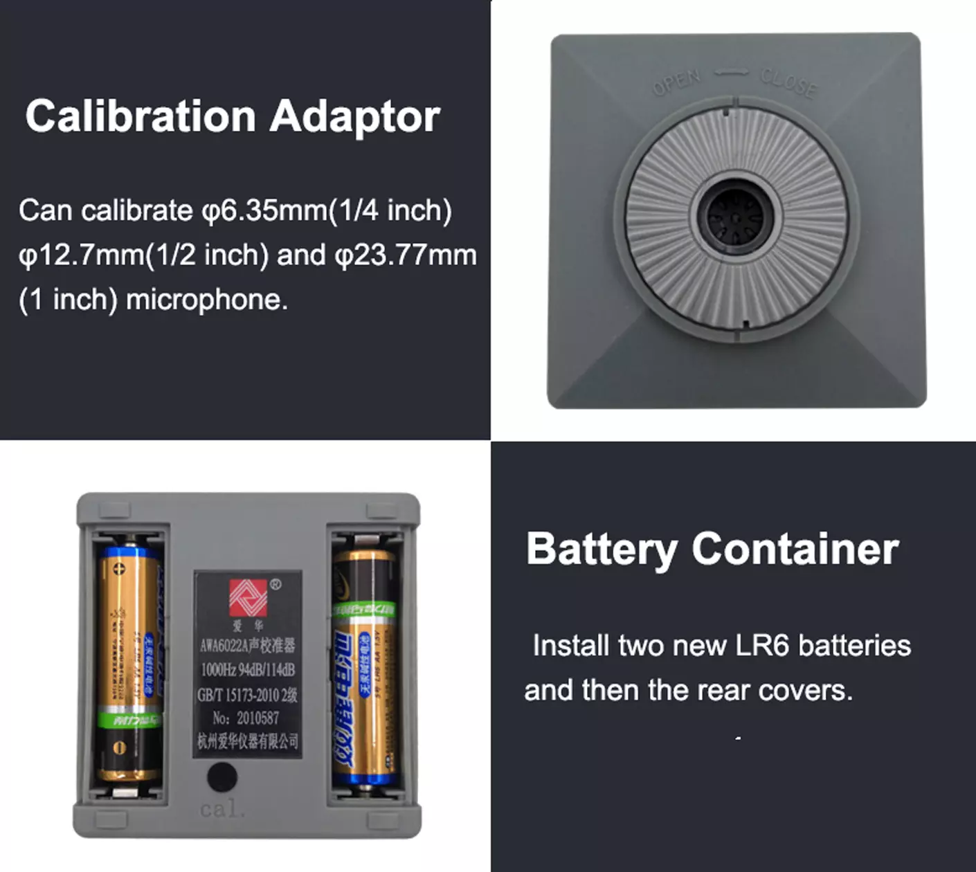 AWA6022A Sound Calibrator Class 2